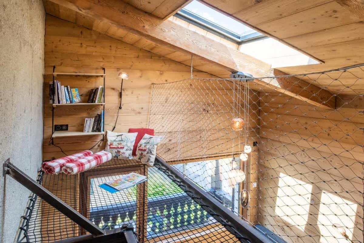 Chalet Racar Pour 4 Personnes, Centre Ville Et Vue Sur La Montagne Chamonix Eksteriør bilde