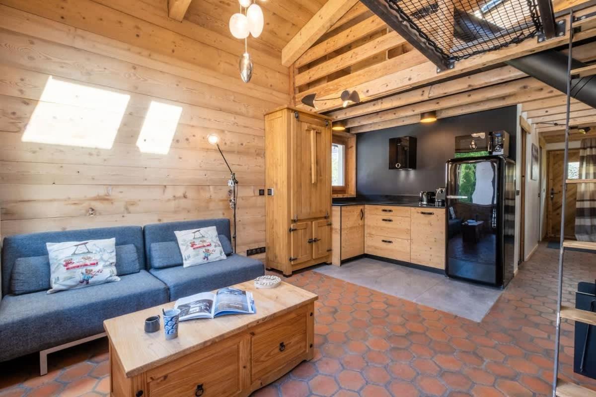 Chalet Racar Pour 4 Personnes, Centre Ville Et Vue Sur La Montagne Chamonix Eksteriør bilde