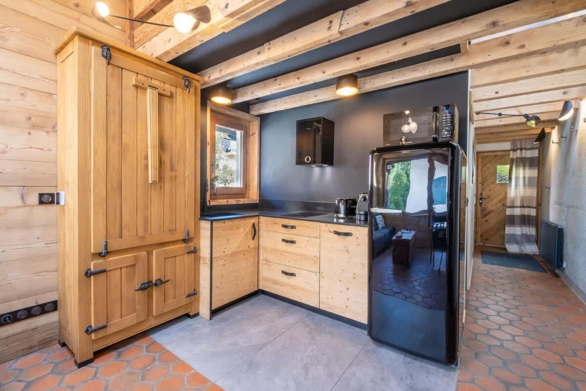 Chalet Racar Pour 4 Personnes, Centre Ville Et Vue Sur La Montagne Chamonix Eksteriør bilde
