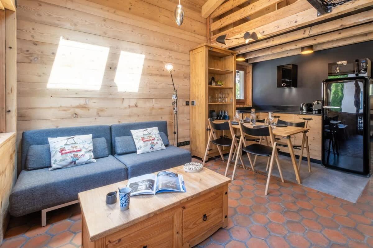 Chalet Racar Pour 4 Personnes, Centre Ville Et Vue Sur La Montagne Chamonix Eksteriør bilde