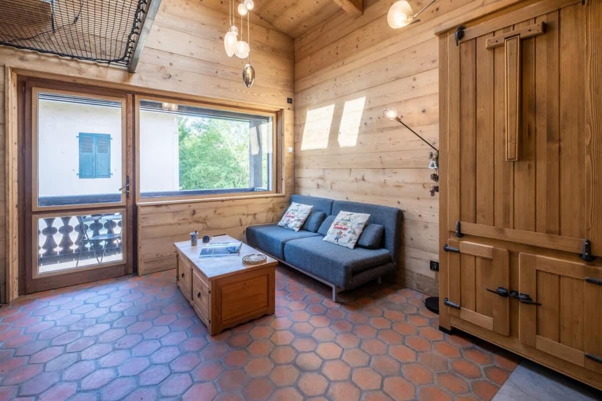 Chalet Racar Pour 4 Personnes, Centre Ville Et Vue Sur La Montagne Chamonix Eksteriør bilde